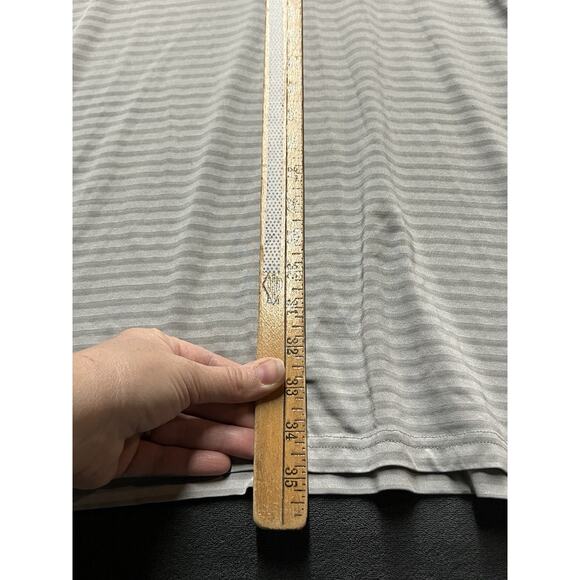 Champion Mizzou Polo Shirt Men’s 2XL Gray Striped Tiger Mascot Logo Football - Picture 2 of 11